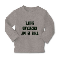 Baby Clothes This Is My Kegstand Shirt Funny Humor Gag Style D Cotton - Cute Rascals