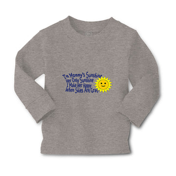 Baby Clothes Mommy's Only Sunshine Make Her Happy Mom Mothers Day Cotton