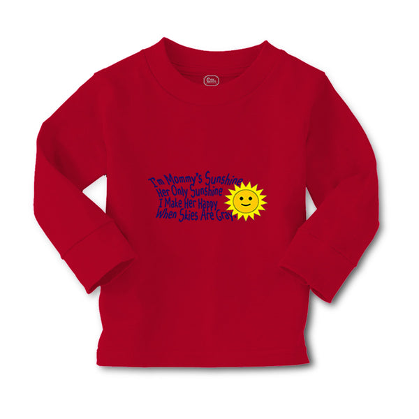 Baby Clothes Mommy's Only Sunshine Make Her Happy Mom Mothers Day Cotton - Cute Rascals