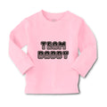 Baby Clothes Team Daddy Dad Father's Day Boy & Girl Clothes Cotton