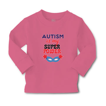 Baby Clothes Autism Is My Super Power Boy & Girl Clothes Cotton