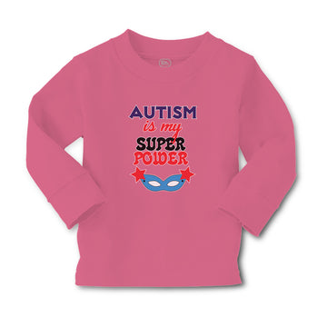 Baby Clothes Autism Is My Super Power Boy & Girl Clothes Cotton
