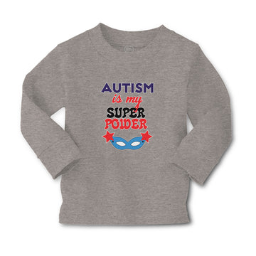 Baby Clothes Autism Is My Super Power Boy & Girl Clothes Cotton