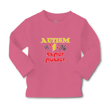 Baby Clothes Autism Is My Super Power Boy & Girl Clothes Cotton