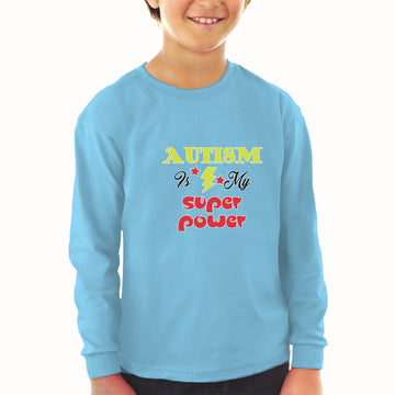 Baby Clothes Autism Is My Super Power Boy & Girl Clothes Cotton