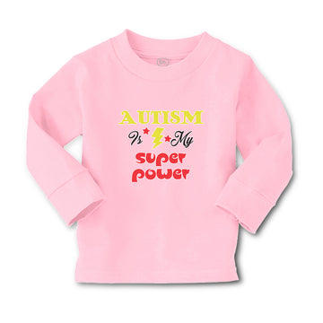 Baby Clothes Autism Is My Super Power Boy & Girl Clothes Cotton