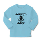 Baby Clothes Born to Rock with Guitar Boy & Girl Clothes Cotton - Cute Rascals