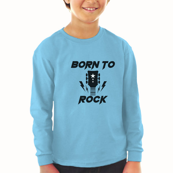 Baby Clothes Born to Rock with Guitar Boy & Girl Clothes Cotton - Cute Rascals