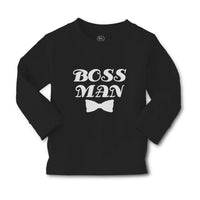 Baby Clothes Boss Man with Silhouette Bowtie Boy & Girl Clothes Cotton - Cute Rascals