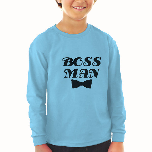 Baby Clothes Boss Man with Silhouette Bowtie Boy & Girl Clothes Cotton - Cute Rascals