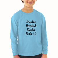 Baby Clothes Breakin' Hearts & Blastin' Farts Boy & Girl Clothes Cotton - Cute Rascals
