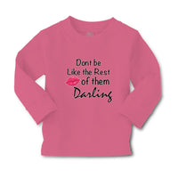Baby Clothes Don'T Be like The Rest of Them Darling Boy & Girl Clothes Cotton - Cute Rascals