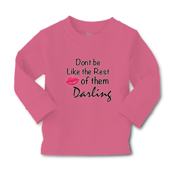 Baby Clothes Don'T Be like The Rest of Them Darling Boy & Girl Clothes Cotton - Cute Rascals
