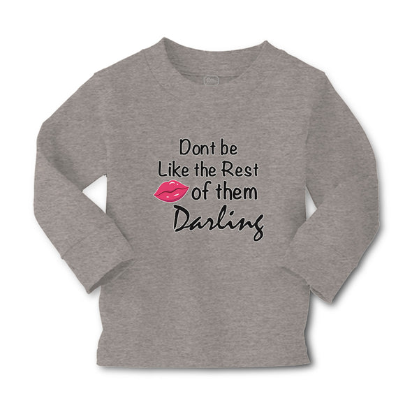 Baby Clothes Don'T Be like The Rest of Them Darling Boy & Girl Clothes Cotton - Cute Rascals