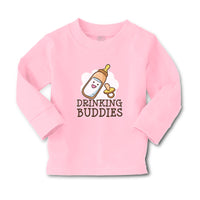 Baby Clothes Drinking Buddies with Feeding Bottle and Nipple Boy & Girl Clothes - Cute Rascals
