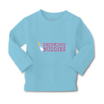 Baby Clothes Drinking Buddies with Feeding Bottle Boy & Girl Clothes Cotton - Cute Rascals