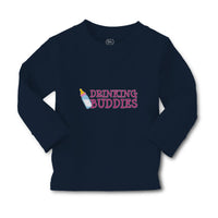 Baby Clothes Drinking Buddies with Feeding Bottle Boy & Girl Clothes Cotton - Cute Rascals