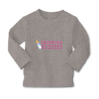Baby Clothes Drinking Buddies with Feeding Bottle Boy & Girl Clothes Cotton - Cute Rascals