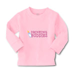 Baby Clothes Drinking Buddies with Feeding Bottle Boy & Girl Clothes Cotton - Cute Rascals