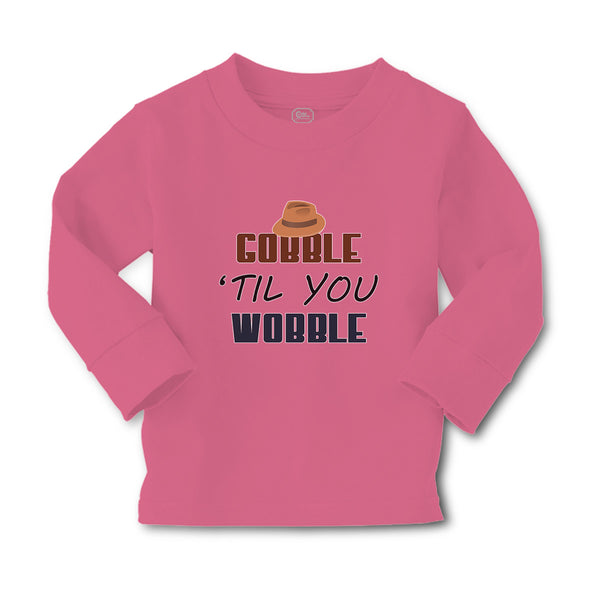 Baby Clothes Gobble 'til You Wobble Boy & Girl Clothes Cotton - Cute Rascals