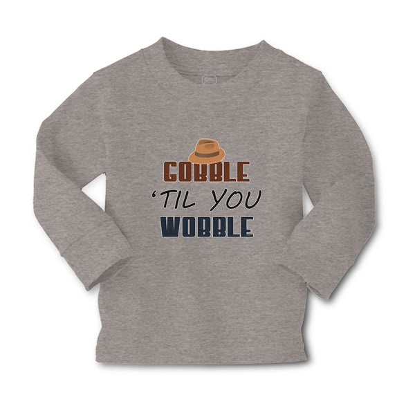 Baby Clothes Gobble 'til You Wobble Boy & Girl Clothes Cotton - Cute Rascals