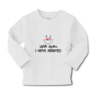 Baby Clothes Hello Ladies I Have Arrived Boy & Girl Clothes Cotton - Cute Rascals