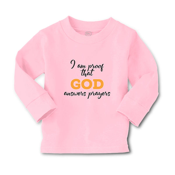 Baby Clothes I Am Proof That God Answers Prayers Boy & Girl Clothes Cotton - Cute Rascals