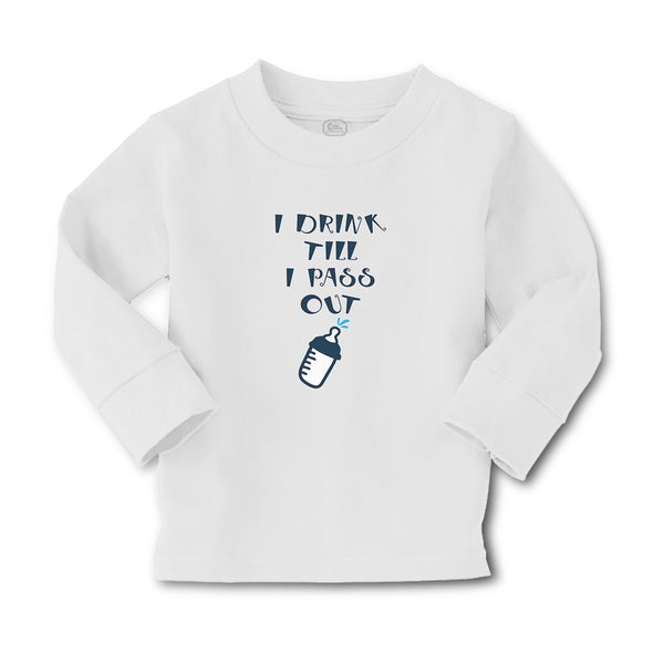 Baby Clothes I Drink till I Pass out Boy & Girl Clothes Cotton - Cute Rascals