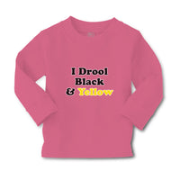 Baby Clothes I Drool Orange & Yellow Boy & Girl Clothes Cotton - Cute Rascals