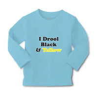 Baby Clothes I Drool Orange & Yellow Boy & Girl Clothes Cotton - Cute Rascals