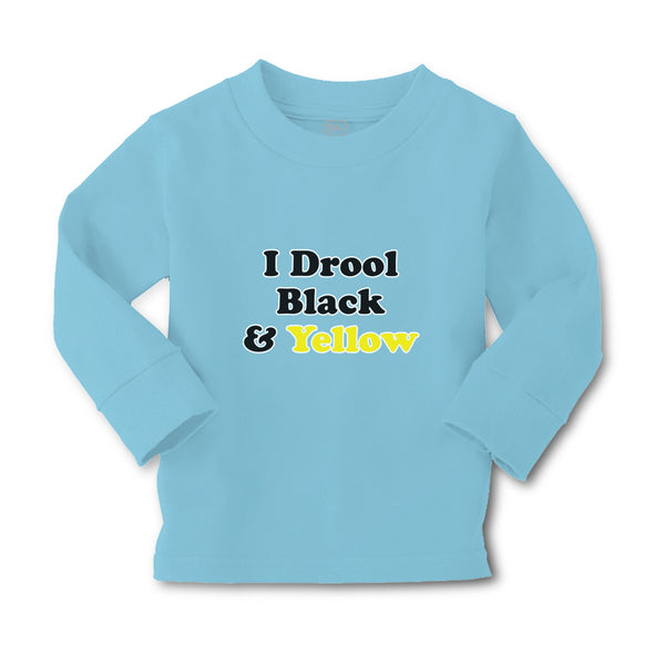 Baby Clothes I Drool Orange & Yellow Boy & Girl Clothes Cotton - Cute Rascals