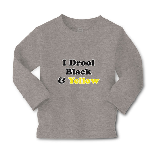 Baby Clothes I Drool Orange & Yellow Boy & Girl Clothes Cotton - Cute Rascals