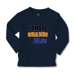 Baby Clothes I Drool Orange & Blue Boy & Girl Clothes Cotton - Cute Rascals
