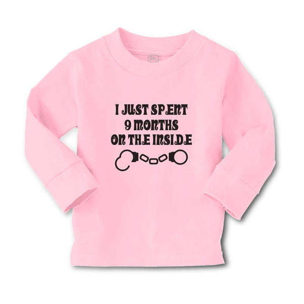 Baby Clothes I Just Spent 9 Months on The Inside Boy & Girl Clothes Cotton - Cute Rascals