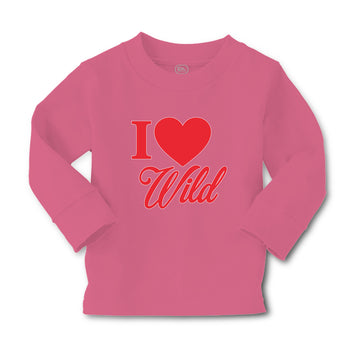 Baby Clothes I Love Wild Boy & Girl Clothes Cotton