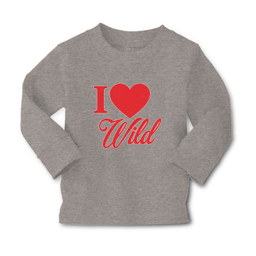 Baby Clothes I Love Wild Boy & Girl Clothes Cotton