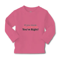 Baby Clothes If You Think I'M Awesome You'Re Right Boy & Girl Clothes Cotton - Cute Rascals