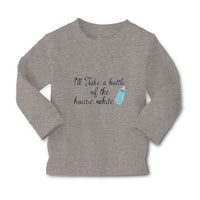 Baby Clothes I'Ll Take A Bottle of The House White Boy & Girl Clothes Cotton - Cute Rascals