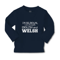Baby Clothes I'M Bilingual I Cry in Both English Welsh Boy & Girl Clothes Cotton - Cute Rascals