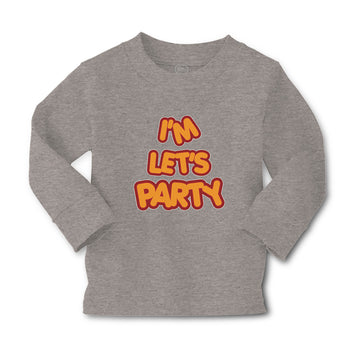 Baby Clothes I'M Let's Party Boy & Girl Clothes Cotton