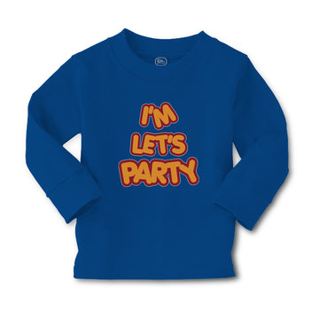 Baby Clothes I'M Let's Party Boy & Girl Clothes Cotton
