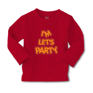 Baby Clothes I'M Let's Party Boy & Girl Clothes Cotton
