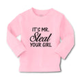 Baby Clothes It's Mr. Steal Your Girl Boy & Girl Clothes Cotton