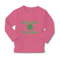 Baby Clothes Kiss Me I'M Irish Boy & Girl Clothes Cotton