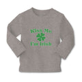 Baby Clothes Kiss Me I'M Irish Boy & Girl Clothes Cotton
