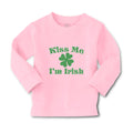 Baby Clothes Kiss Me I'M Irish Boy & Girl Clothes Cotton