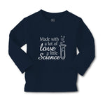 Baby Clothes Made with A Lot of Love A Little Science Boy & Girl Clothes Cotton - Cute Rascals