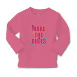 Baby Clothes Make The Rules Boy & Girl Clothes Cotton - Cute Rascals