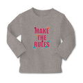 Baby Clothes Make The Rules Boy & Girl Clothes Cotton