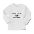 Baby Clothes Mommy's Little Nightmare Boy & Girl Clothes Cotton